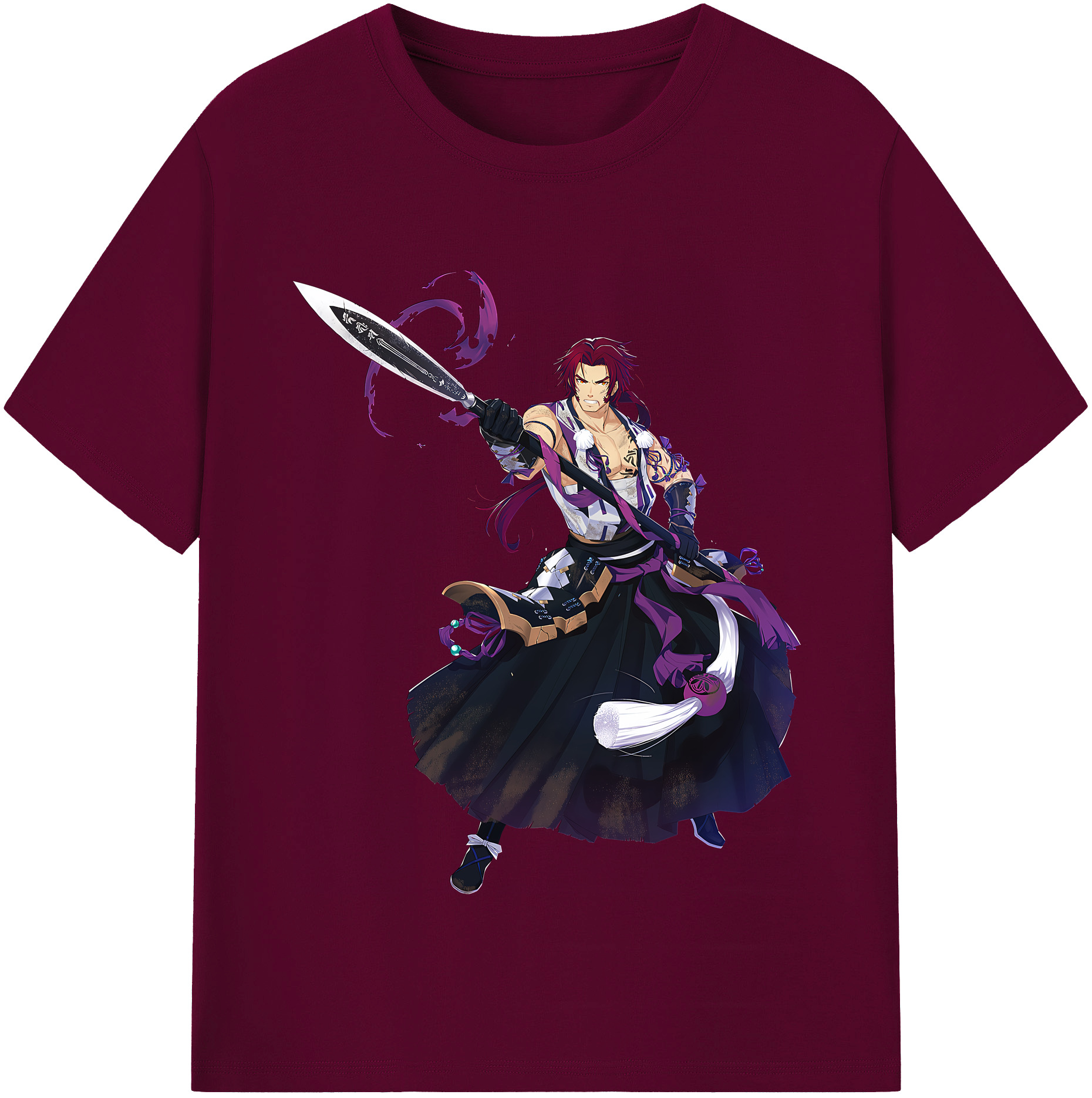 （画像用） 刀剣乱舞 Touken Ranbu レディースカジュアルプリントTシャツ（綿100％）